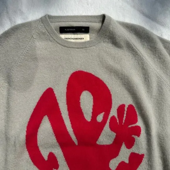 Frenckenberger x Richie Hawtin Plastikman Boyfriend Sweater Sz XS 100% Cashmere - Picture 16 of 16
